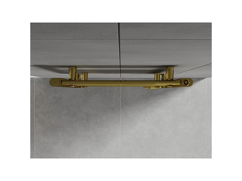 Mexen Hades radiador de casa de banho 1200 x 500 mm, 450 W, dourado - W104-1200-500-00-50