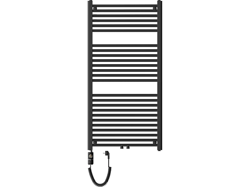 Mexen Mars radiateur électrique 1200 x 600 mm, 600 W, noir - W110-1200-600-2600-70
