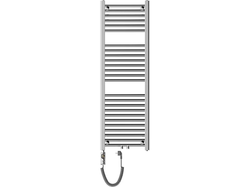 Mexen Mars Elektrischer Heizkörper 1200 x 400 mm, 300 W, Chrom - W110-1200-400-2300-01
