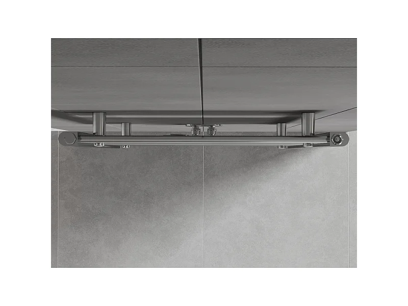 Mexen Hades aquecedor de casa de banho 1200 x 600 mm, 527 W, cromado - W104-1200-600-00-01
