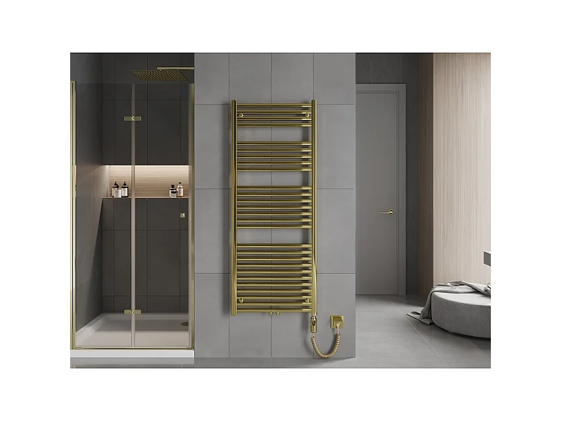 Mexen Hades radiateur électrique 1500 x 600 mm, 600 W, or - W104-1500-600-2600-50