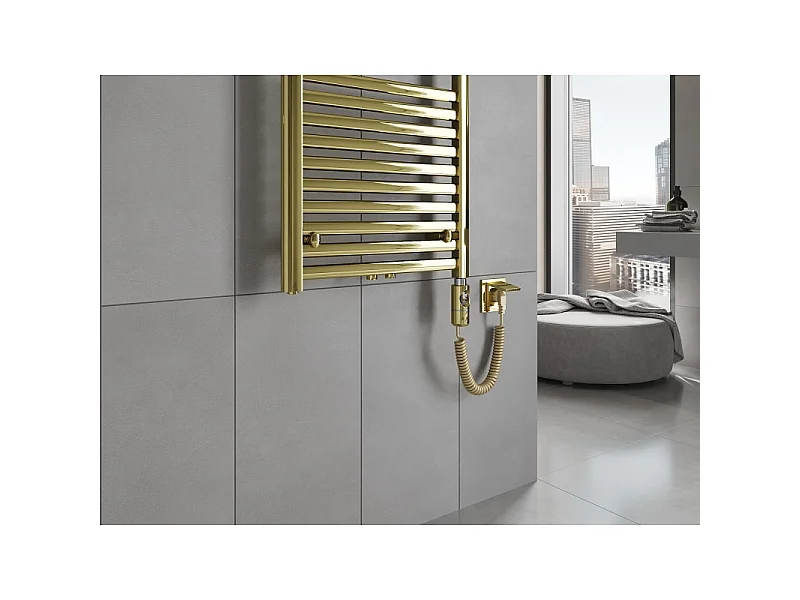 Mexen Hades radiateur électrique 1500 x 600 mm, 600 W, or - W104-1500-600-2600-50