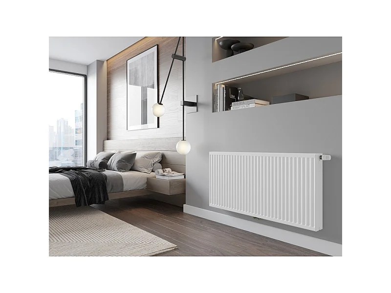 Mexen CC22 radiateur à plaque 600 x 1200 mm, raccordement inférieur central, 1983 W, blanc - W6C22-060-120-00