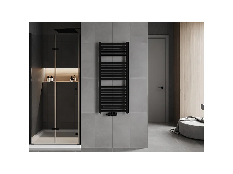 Mexen Hades radiador de casa de banho 1200 x 500 mm, 570 W, preto - W104-1200-500-00-70