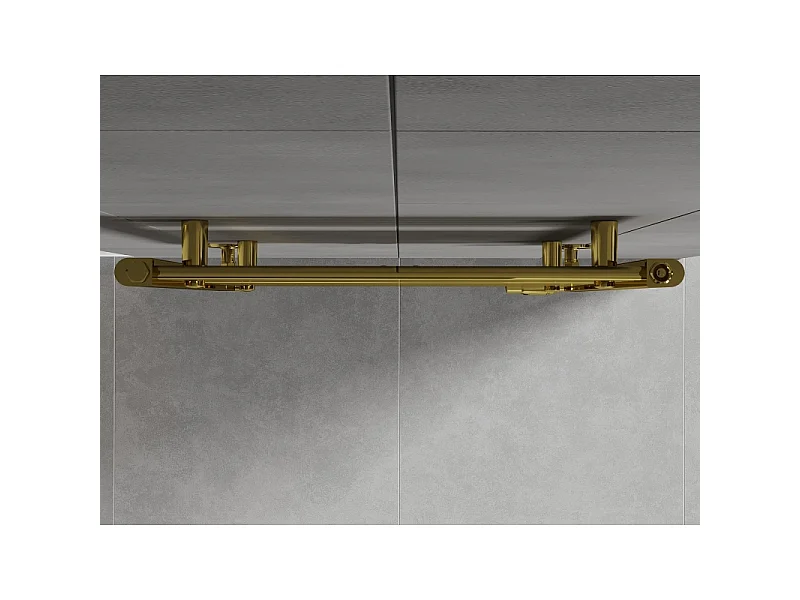 Mexen Hades radiador de casa de banho 800 x 600 mm, 357 W, dourado - W104-0800-600-00-50