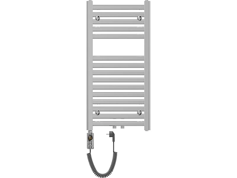 Mexen Hades radiateur électrique 800 x 400 mm, 300 W, chrome - W104-0800-400-2300-01