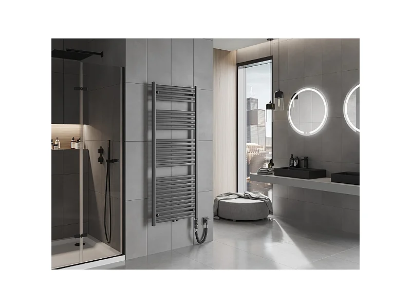 Mexen Hades radiateur électrique 1500 x 600 mm, 900 W, anthracite - W104-1500-600-2900-66