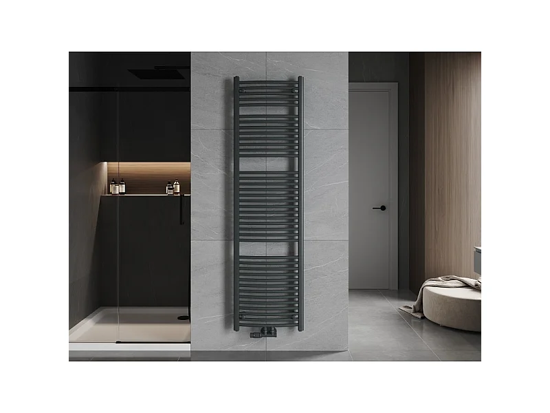 Mexen Ares radiateur de salle de bain 1800 x 500 mm, 820 W, anthracite - W102-1800-500-00-66