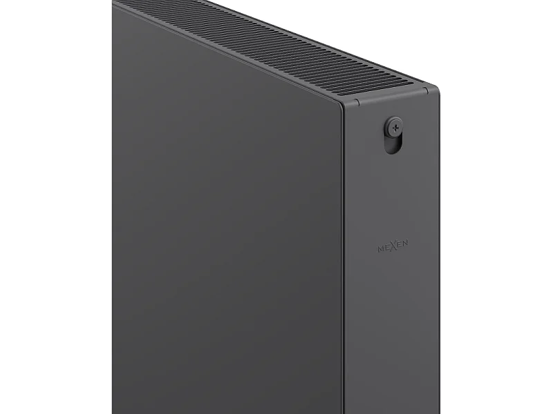 Mexen Flat CF22 panel radiator 500 x 1000 mm, side connection, 1364 W, anthracite - W422F-050-100-66