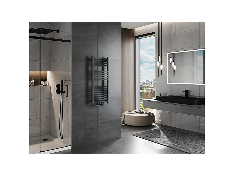 Mexen Mars radiateur de salle de bains 900 x 400 mm, 309 W, anthracite - W110-0900-400-00-66