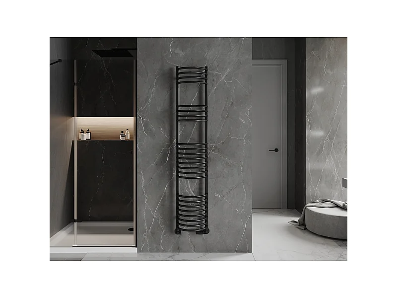 Mexen Eros radiateur de salle de bain 1600 x 318 mm, 551 W, noir - W112-1600-318-00-70