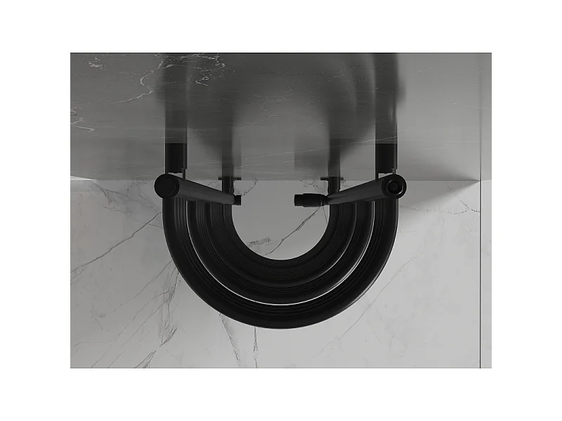 Mexen Eros radiateur de salle de bain 1600 x 318 mm, 551 W, noir - W112-1600-318-00-70