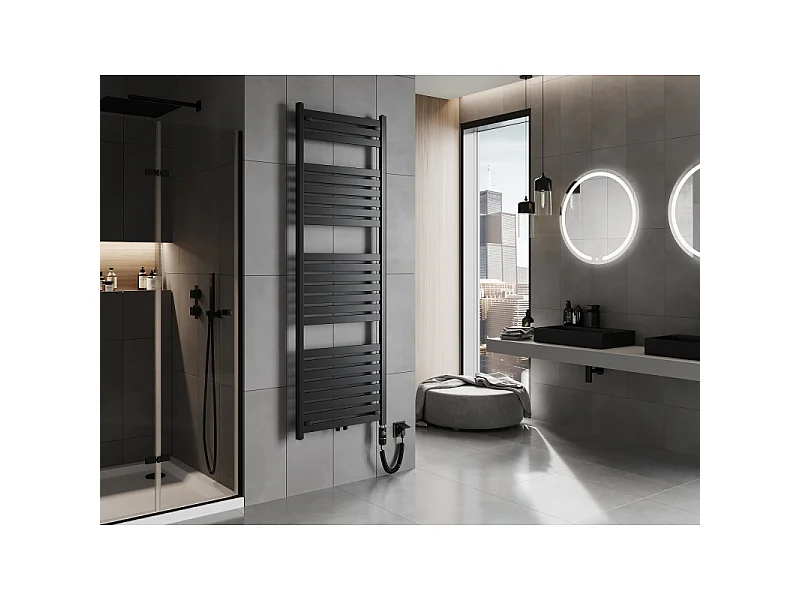 Mexen Uran radiateur électrique 1800 x 600 mm, 900 W, noir - W105-1800-600-2900-70