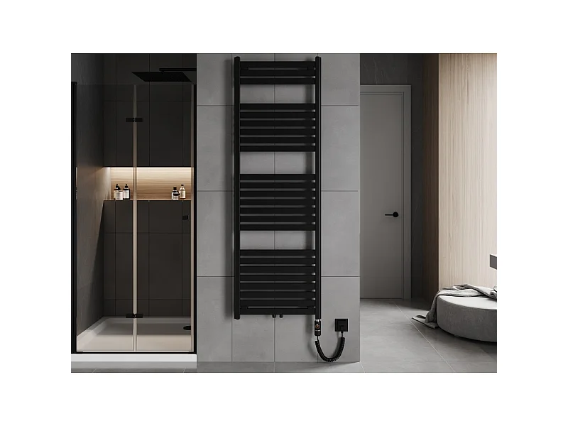 Mexen Uran radiateur électrique 1800 x 600 mm, 900 W, noir - W105-1800-600-2900-70