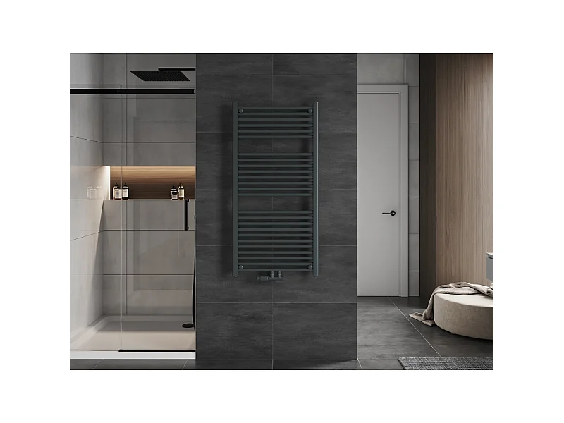 Mexen Mars radiador de casa de banho 1200 x 600 mm, 617 W, antracite - W110-1200-600-00-66