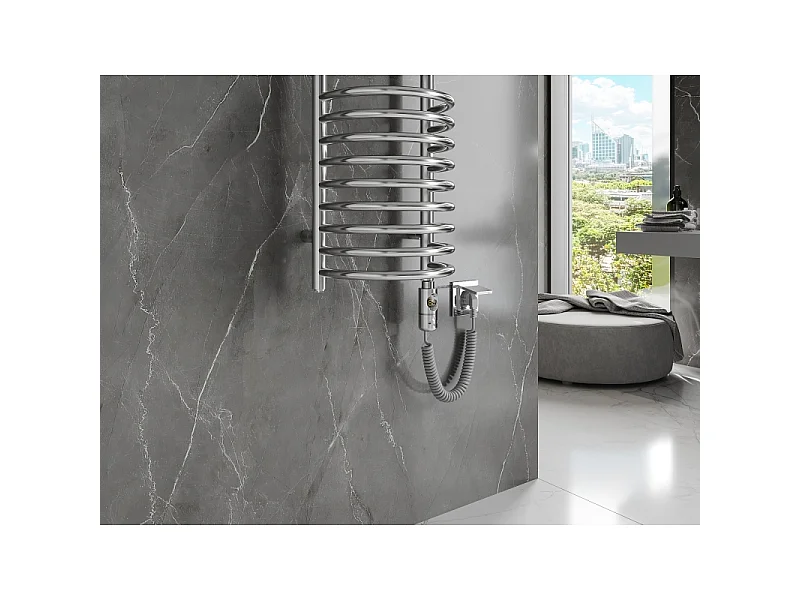 Mexen Eros radiateur électrique 1200 x 318 mm, 300 W, chrome - W112-1200-318-2300-01
