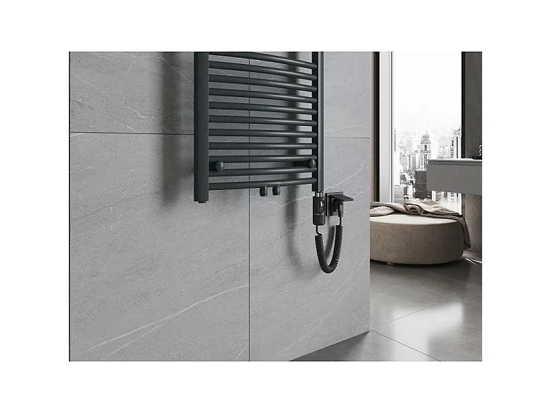 Mexen Ares radiateur électrique 1800 x 600 mm, 900 W, anthracite - W102-1800-600-2900-66