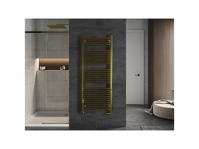 Mexen Mars radiador de casa de banho 1500 x 600 mm, 576 W, dourado - W110-1500-600-00-50