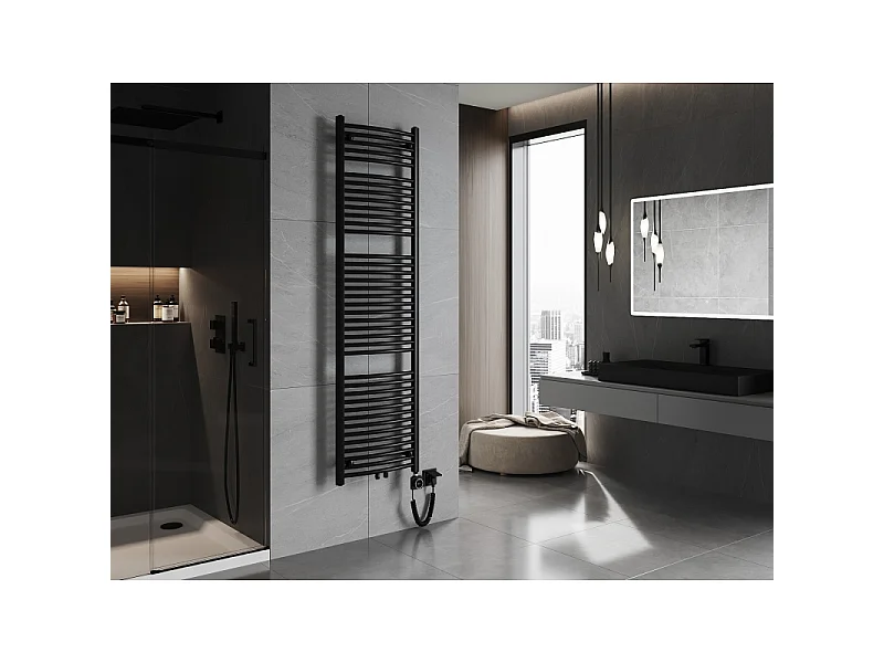 Mexen Ares radiateur électrique 1800 x 500 mm, 900 W, noir - W102-1800-500-6900-70