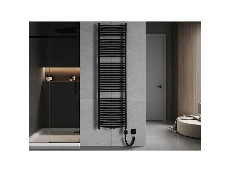 Mexen Ares radiateur électrique 1800 x 500 mm, 900 W, noir - W102-1800-500-6900-70