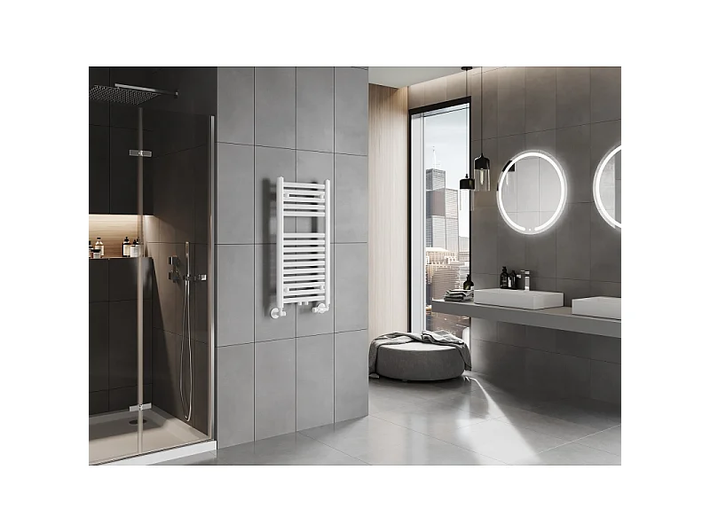 Mexen Hades radiador de casa de banho 800 x 400 mm, 320 W, branco - W104-0800-400-00-20