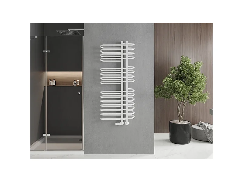 Mexen Ops radiateur de salle de bains 1300 x 550 mm, 694 W, blanc - W122-1300-550-00-20