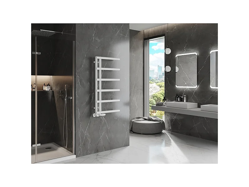 Mexen Jukon aquecedor de casa de banho decorativo 988 x 500 mm, 461 W, branco - W116-0988-500-00-20