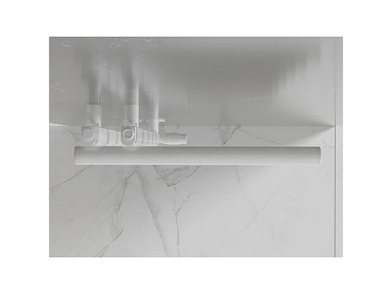 Mexen Jukon aquecedor de casa de banho decorativo 988 x 500 mm, 461 W, branco - W116-0988-500-00-20
