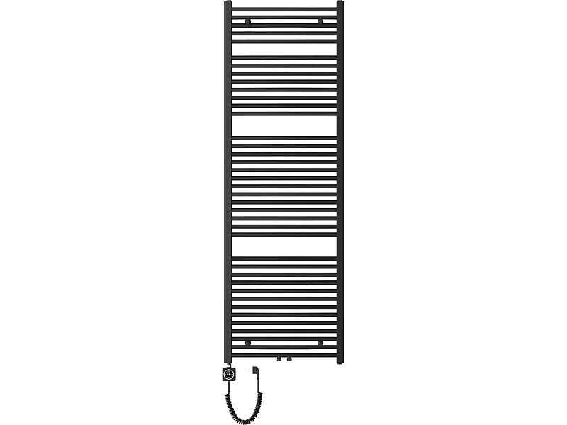 Mexen Ares Radiateur électrique 1800 x 600 mm, 1200 W, noir - W102-1800-600-6120-70