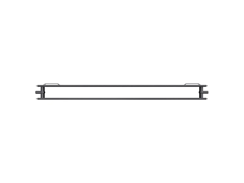 Mexen CHF20 Hygiene Flat ploščati radiator 600 x 400 mm, stranski priključek, 401 W, antracit - W420HF-060-040-66