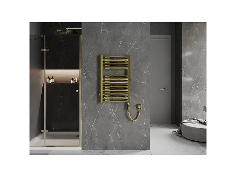 Mexen Helios radiateur électrique 800 x 500 mm, 300 W, doré - W103-0800-500-2300-50