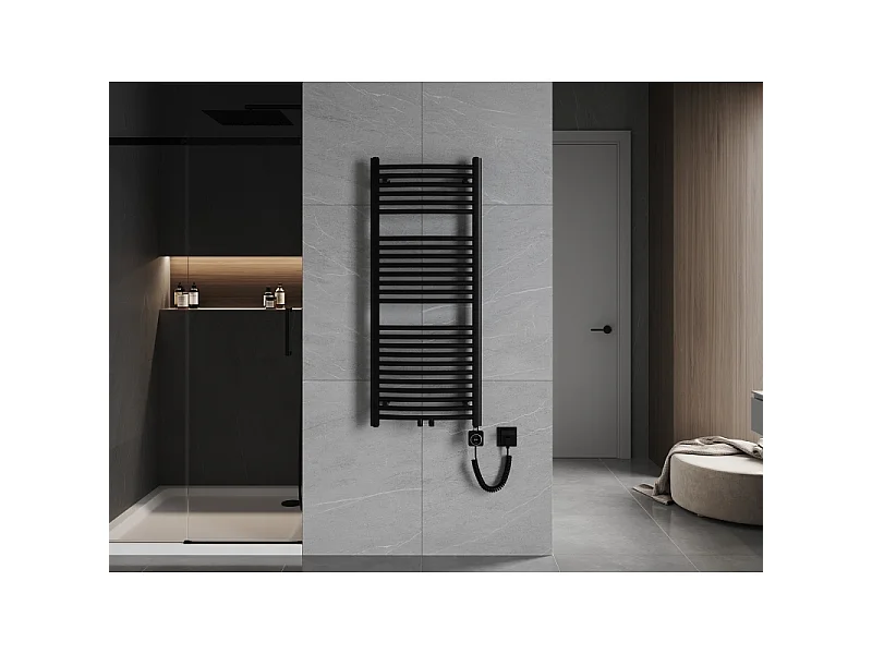 Mexen Ares radiateur électrique 1200 x 500 mm, 500 W, noir - W102-1200-500-6500-70