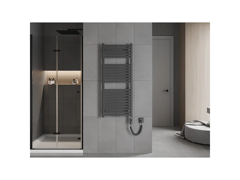 Mexen Hades radiateur électrique 1200 x 500 mm, 600 W, anthracite - W104-1200-500-2600-66