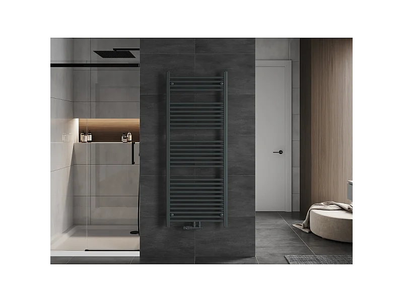 Mexen Mars radiador de casa de banho 1500 x 600 mm, 729 W, antracite - W110-1500-600-00-66