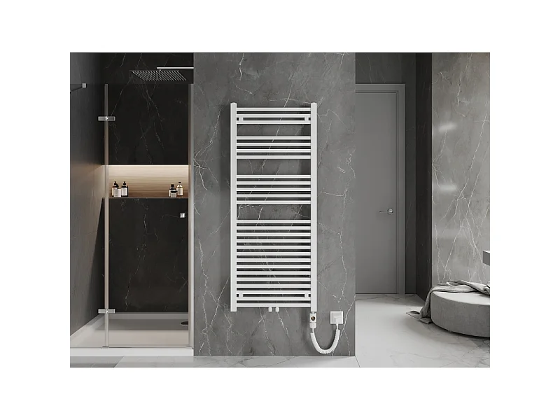Mexen Pluton radiateur électrique 1450 x 600 mm, 900 W, blanc - W106-1450-600-2900-20