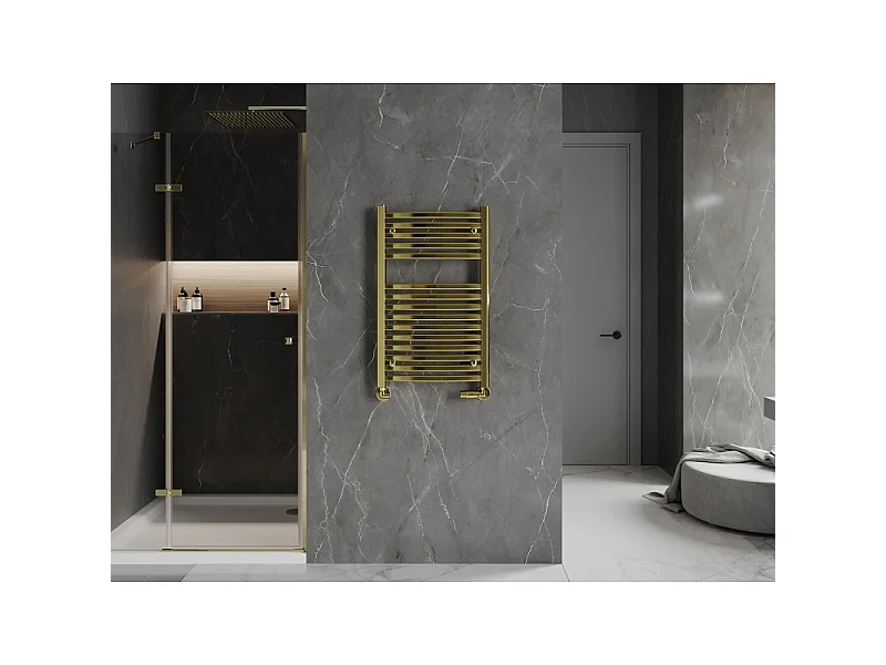 Mexen Helios radiateur de salle de bain 800 x 500 mm, 301 W, doré - W103-0800-500-00-50