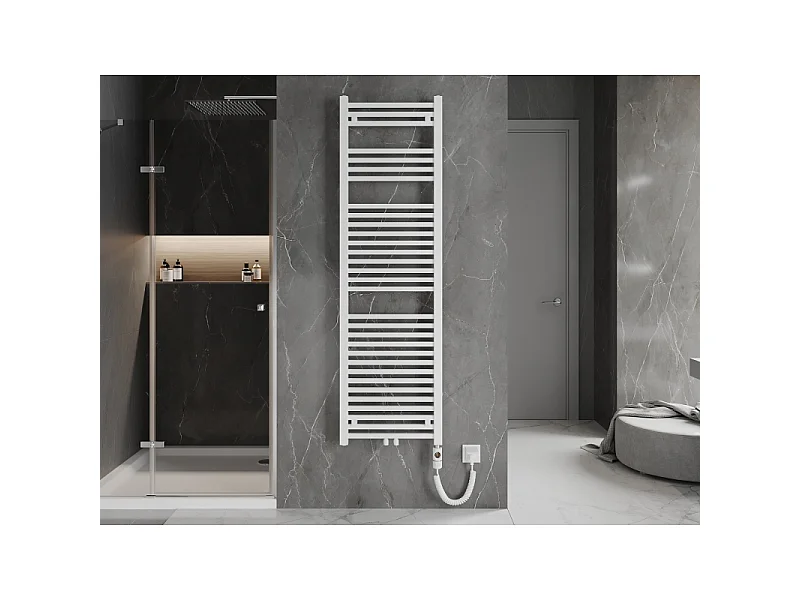 Mexen Pluton radiateur électrique 1700 x 500 mm, 900 W, blanc - W106-1700-500-2900-20