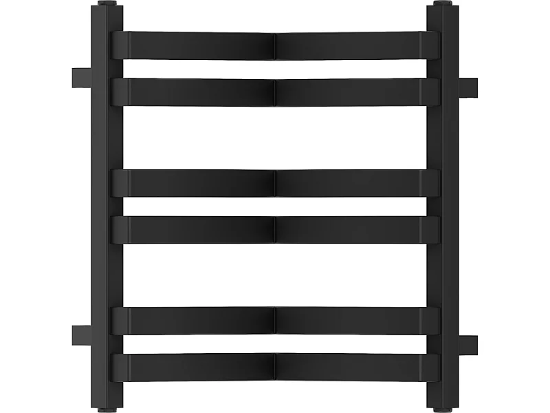 Mexen Loop radiateur de salle de bain d'angle 500 x 375 mm, 253 W, noir - W129-0500-350-00-70