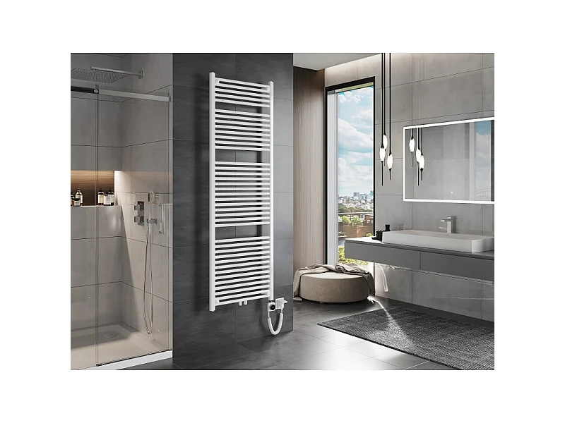 Mexen Mars radiateur électrique 1800 x 600 mm, 900 W, blanc - W110-1800-600-6900-20