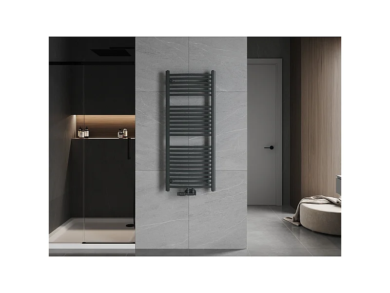 Mexen Ares Radiador de casa de banho 1200 x 500 mm, 531 W, antracite - W102-1200-500-00-66