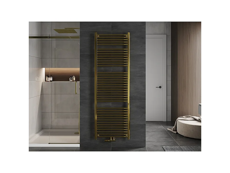 Mexen Mars radiador de casa de banho 1800 x 600 mm, 752 W, dourado - W110-1800-600-00-50