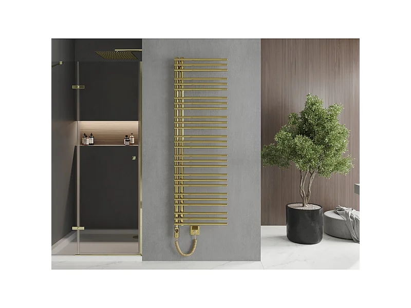 Mexen Neptun radiateur électrique 1600 x 500 mm, 600 W, doré - W101-1600-500-2600-50