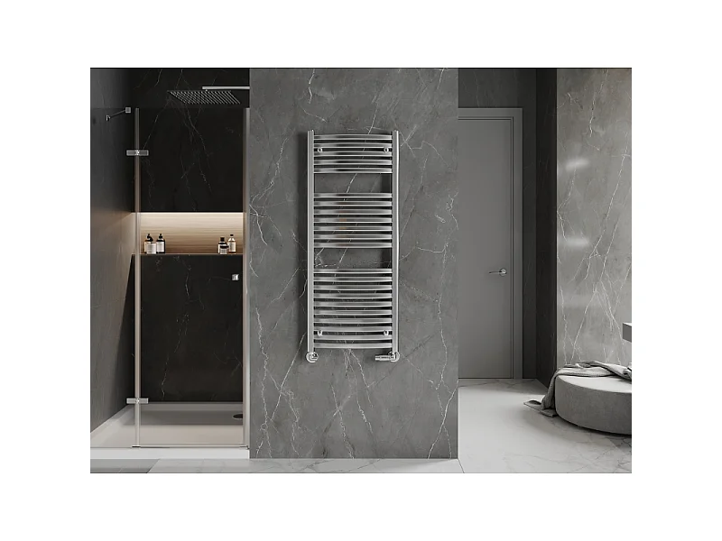 Mexen Helios aquecedor de casa de banho 1200 x 500 mm, 448 W, cromado - W103-1200-500-00-01
