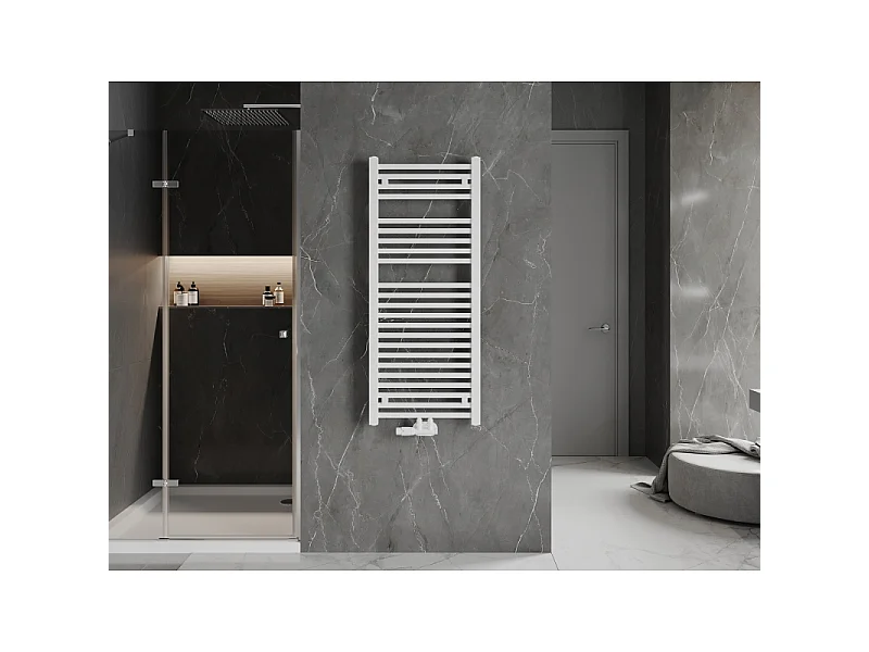 Mexen Pluton radiateur de salle de bain 1200 x 500 mm, 625 W, blanc - W106-1200-500-00-20