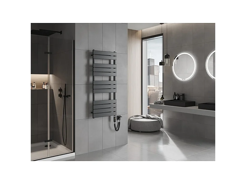 Mexen Ceres radiateur électrique 1200 x 500 mm, 600 W, anthracite - W111-1200-500-2600-66