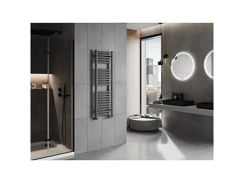 Mexen Hades radiador de casa de banho 1200 x 400 mm, 472 W, antracite - W104-1200-400-00-66