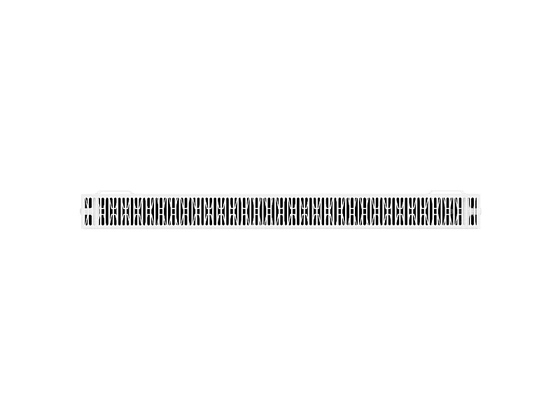 Mexen Flat CF22 Panel Radiator 600 x 800 mm, Side Connection, 1266 W, White - W422F-060-080-00