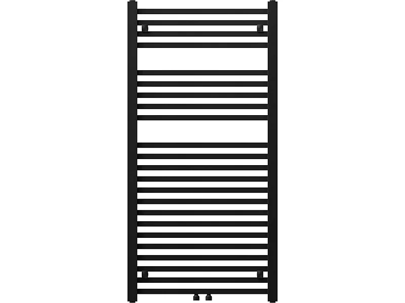 Mexen Pluton grzejnik łazienkowy 1200 x 600 mm, 726 W, czarny - W106-1200-600-00-70