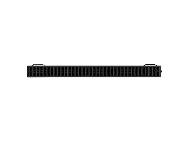 Mexen Flat CF22 panel radiator 600 x 1100 mm, side connection, 1741 W, black - W422F-060-110-70