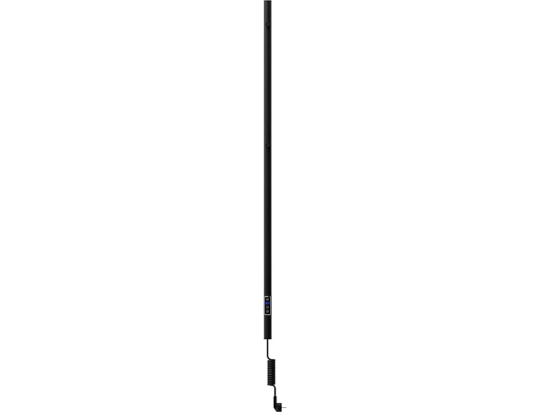 Mexen Pino elektrisk radiator med håndklædeholdere 1405 x 32 mm, 75 W, sort - W301-1405-032-00-70